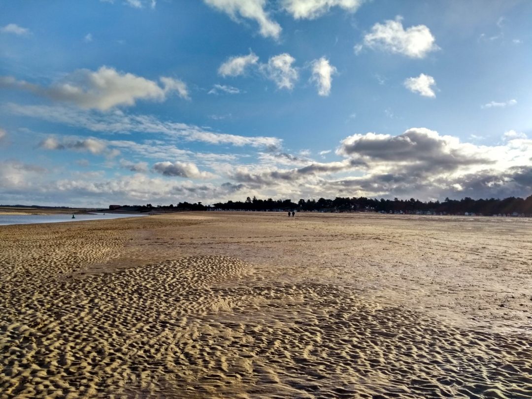 Wells-Next-The-Sea sandy beach.
